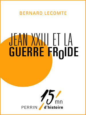 cover image of Jean XXIII et la guerre froide